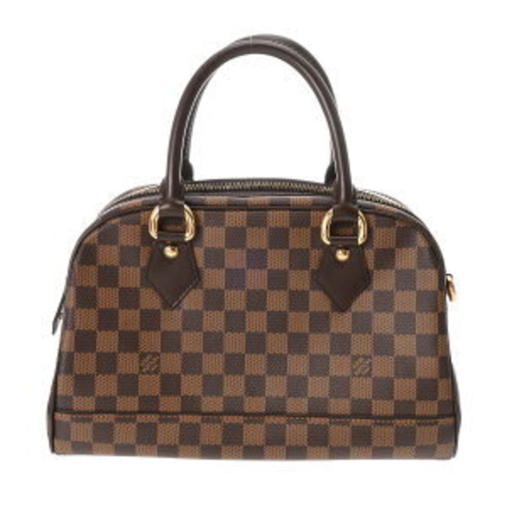 Louis Vuitton Damier Duomo Brown Canvas Boston Bag